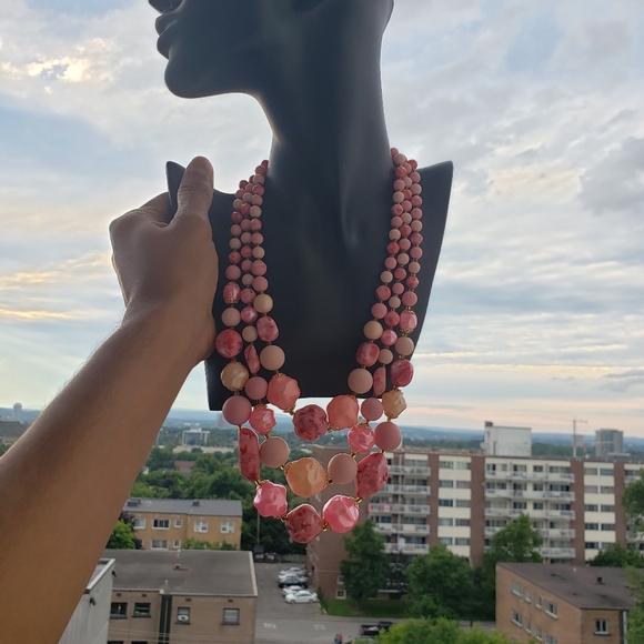 Vintage necklaces lot of 5 necklaces - Picture 8 of 15